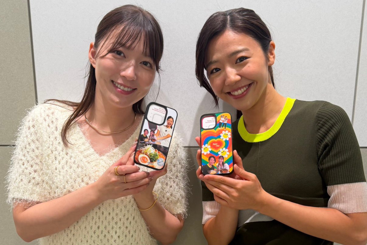 フジテレビ「めざましどようび」でスマラピ『PickMe!Case』をご紹介いただきました